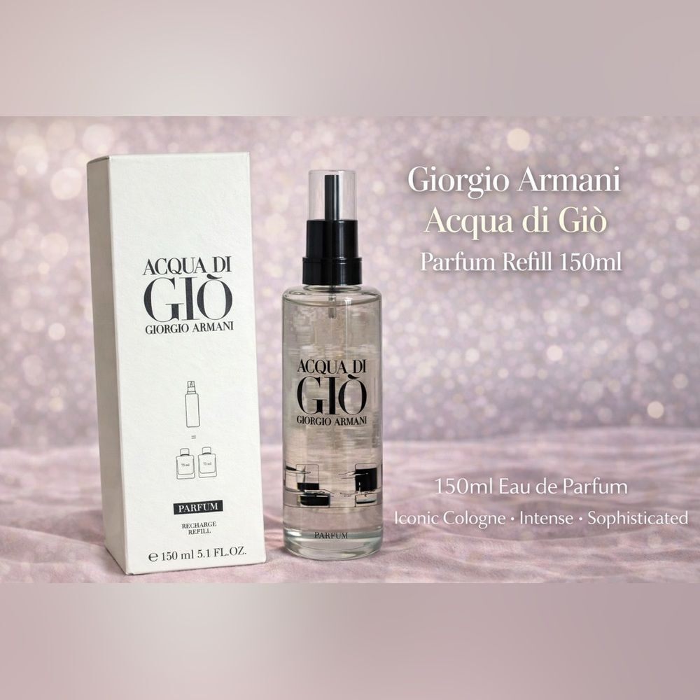 Giorgio Armani Acqua di Giò Parfum Refill 150ml | Authentic